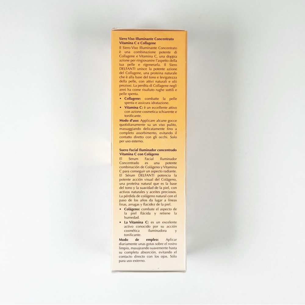 Delfanti Milano • VITAMIN C with COLLAGEN • Concentrated Brightening Face Serum - Picture 2 of 5